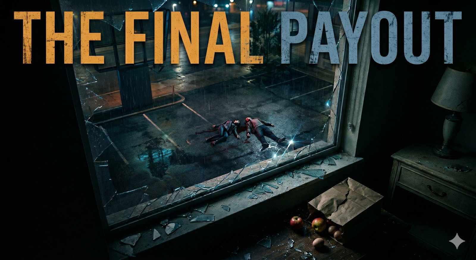 Cover art for P. The Final Payout - You've seen too much, a thriller adventure on AI Dungeon