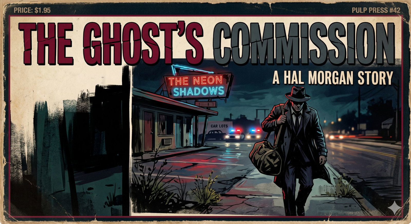 Cover art for P. The Ghost's Commission - Can You Stay With Me?, a grounded adventure on AI Dungeon