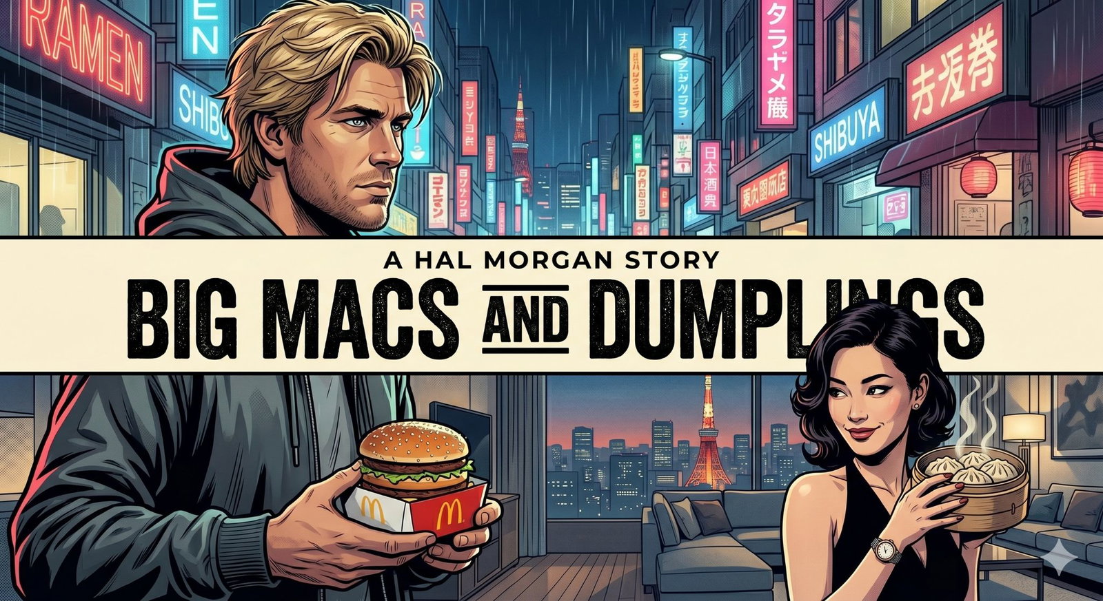 Cover art for P. Big macs and Dumplings - Bodyguard, a drama adventure on AI Dungeon