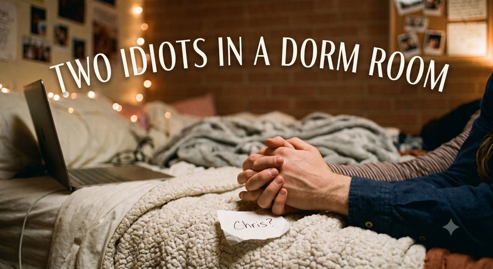 Cover art for P. Two Idiots in a Dorm Room - Her first time: Grace, a romance adventure on AI Dungeon