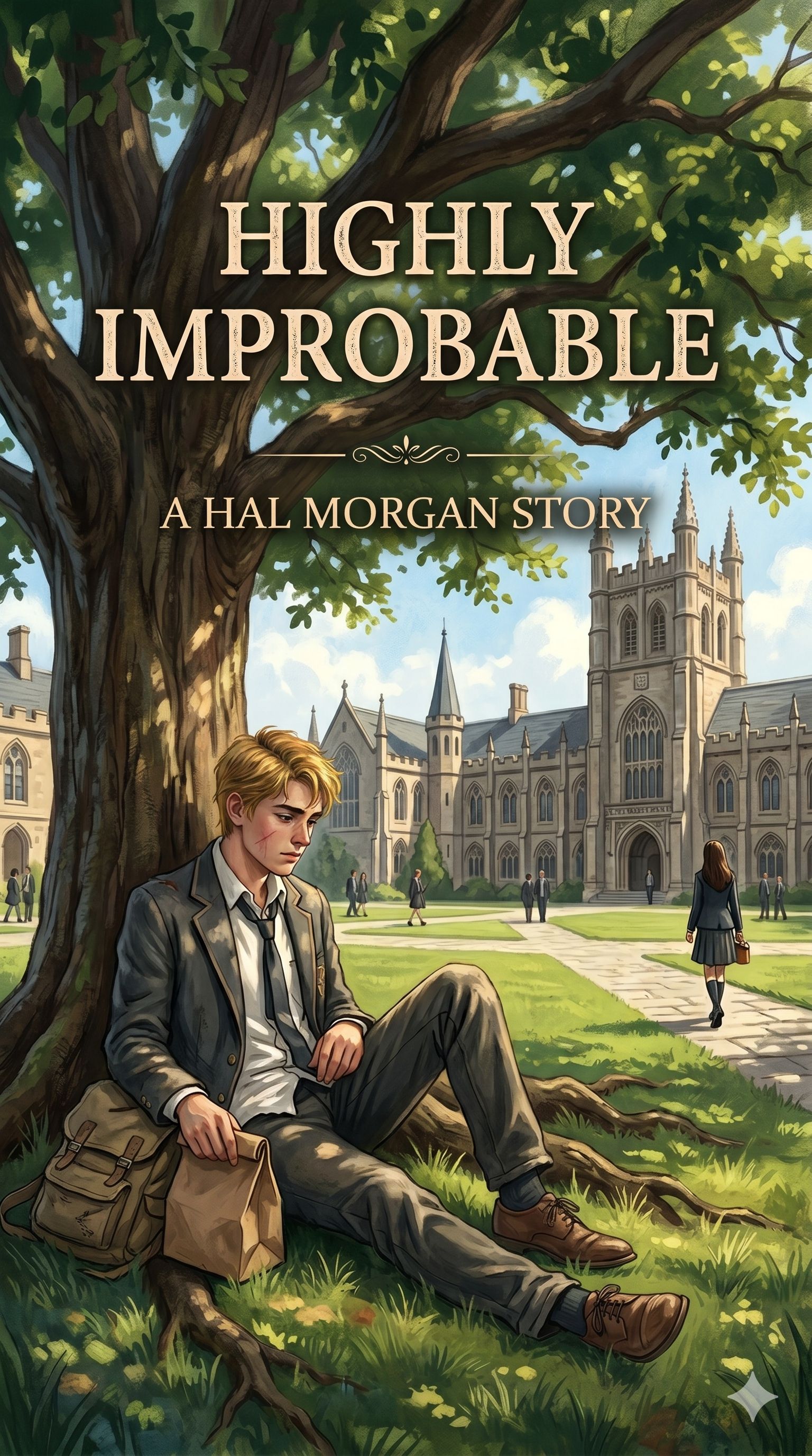 Cover art for P. Highly Improbable - The Gilded Masquerade, a drama adventure on AI Dungeon