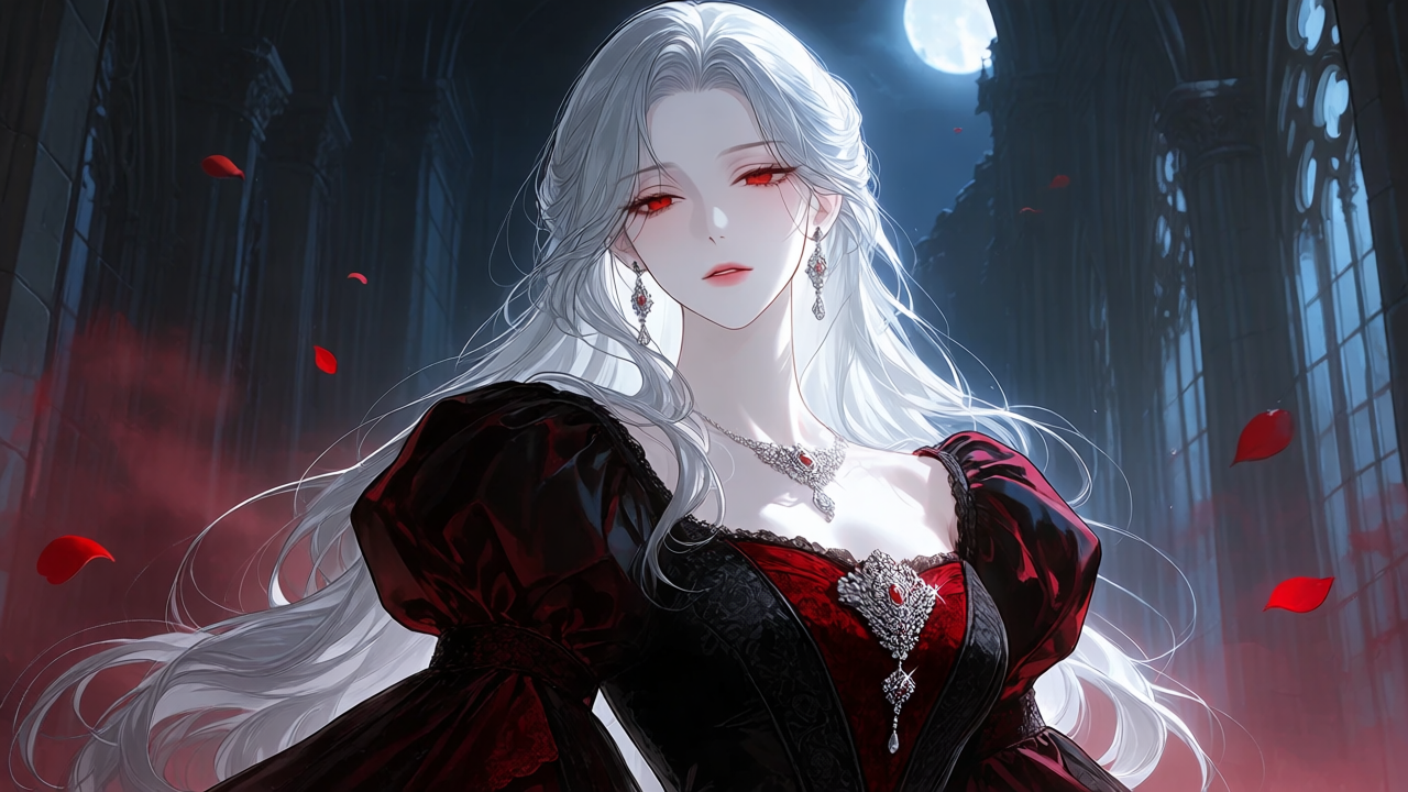 Cover art for Vampire's Royal Hier (Old), a dark scenario on AI Dungeon