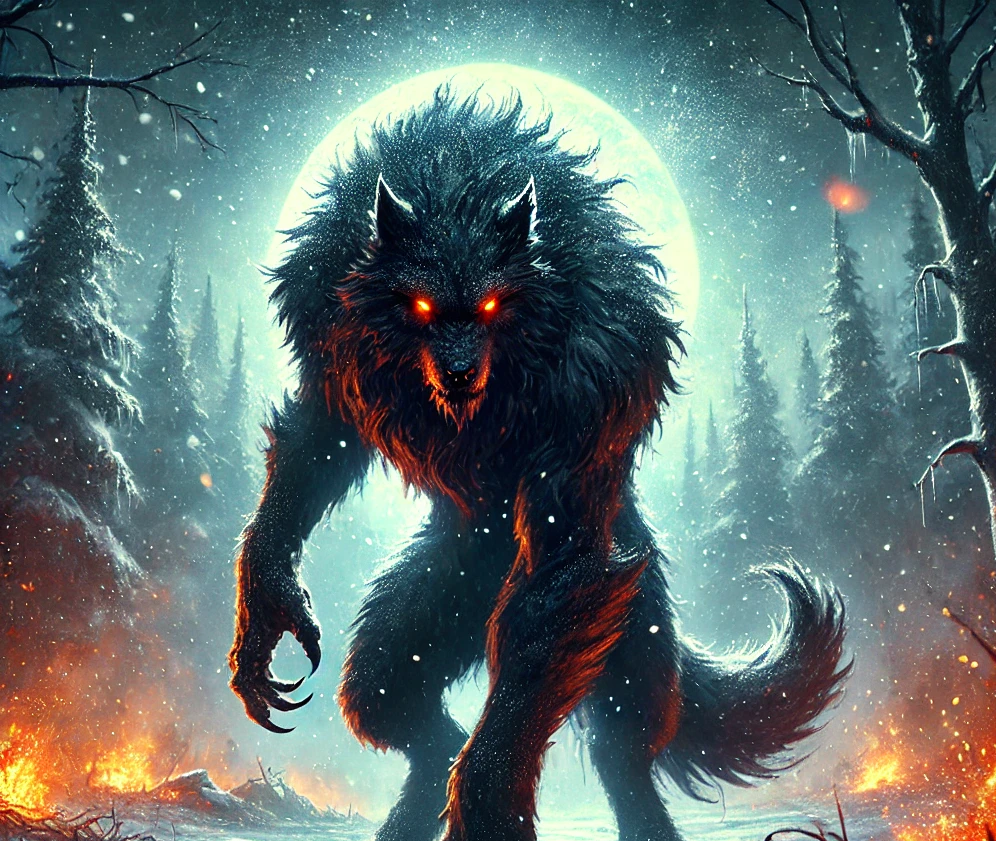 Cover art for The Beast, a beast scenario on AI Dungeon