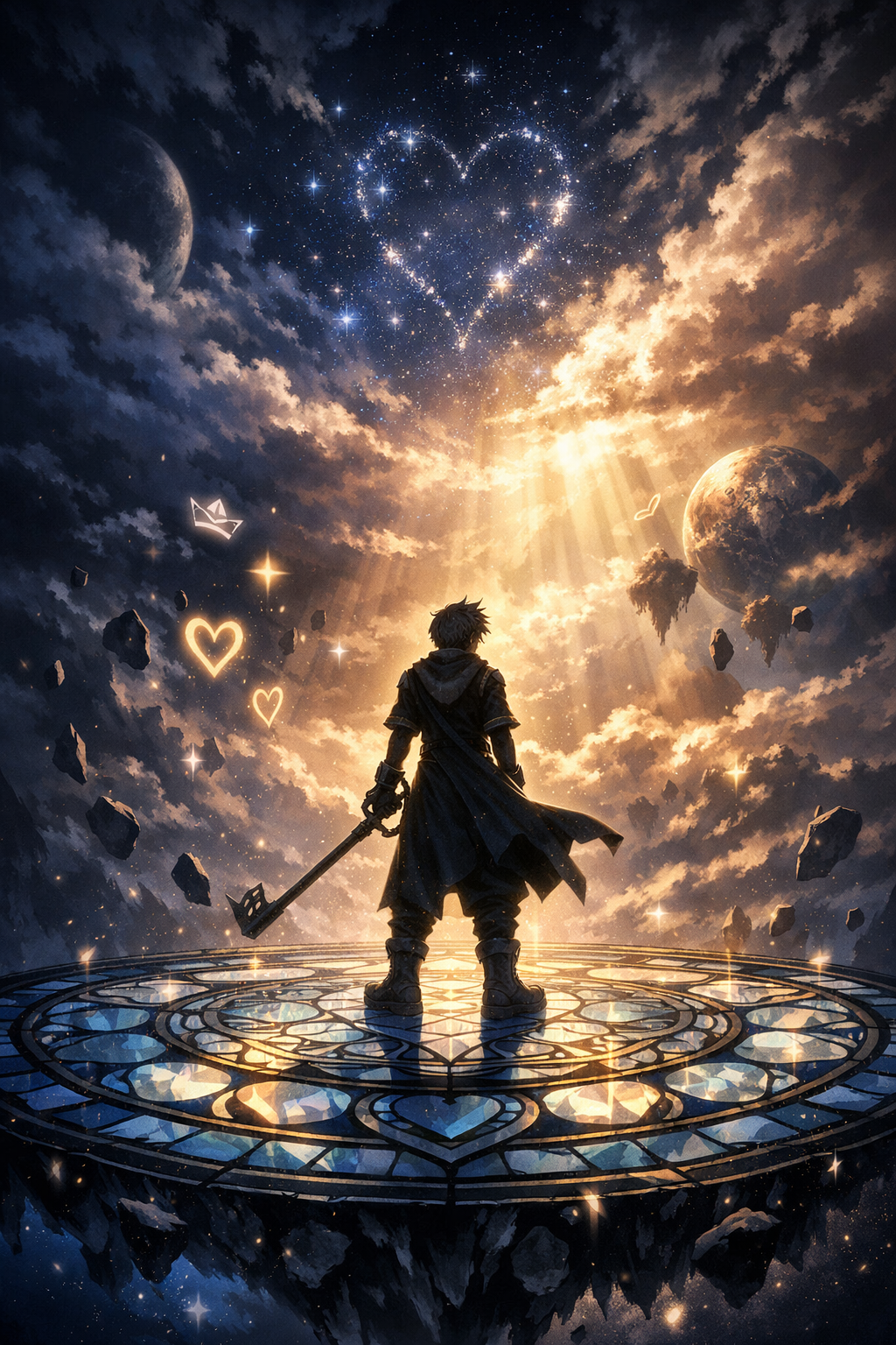 Cover art for KINGDOM HEARTS : NEW LIGHT on Voyage
