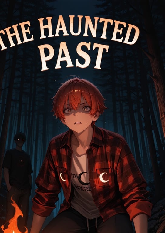 Cover art for The Haunted Past, a haunted scenario on AI Dungeon