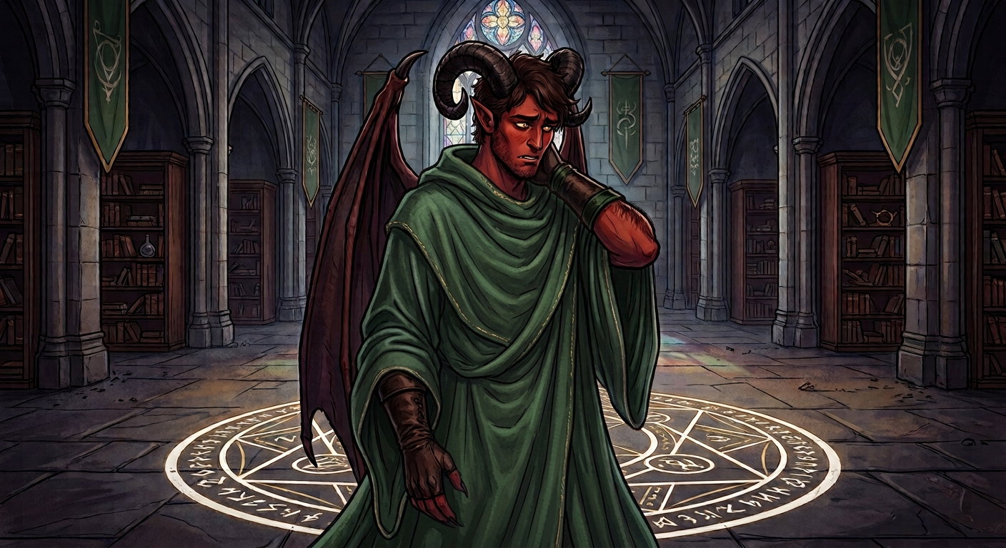 Cover art for Loser Incubus, a sandbox scenario on AI Dungeon