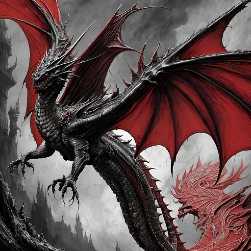 Cover art for The dragons hope on AI Dungeon