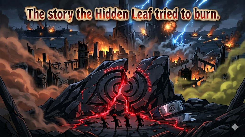 Cover art for Fall of the Uzumaki: Naruto AU, a naruto scenario on AI Dungeon