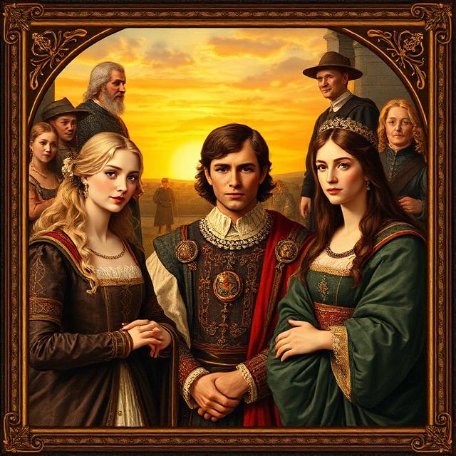 Cover art for The Tudor Court, a tudor scenario on AI Dungeon