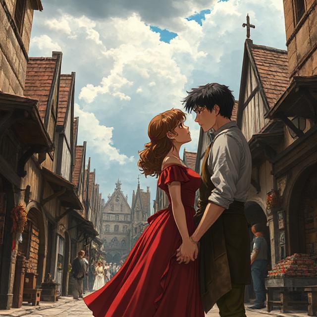 Cover art for Of Love and Lineage, a medieval scenario on AI Dungeon