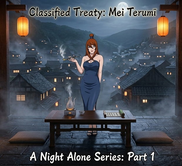 Cover art for Classified Treaty: Mei Terumī, a naruto scenario on AI Dungeon