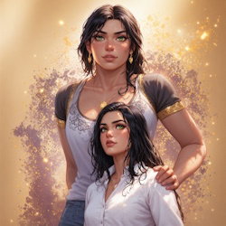 Cover art for Living with your giant Niece, a family scenario on AI Dungeon
