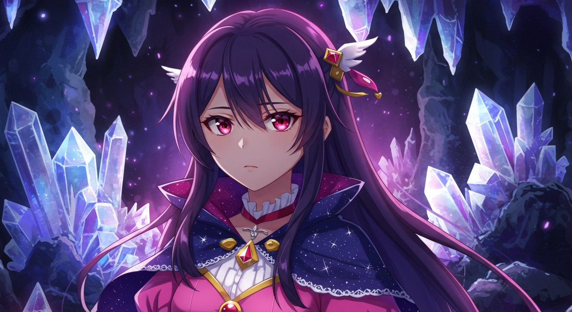 Cover art for Magical girl underworld, a fantasy scenario on AI Dungeon