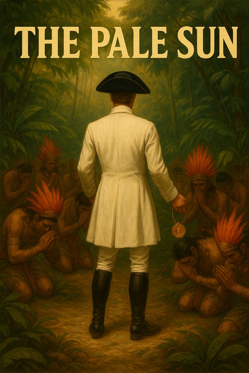 Cover art for The Pale Sun, an adventure scenario on AI Dungeon