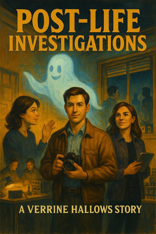 Cover art for Post-Life Investigators, a paranormal scenario on AI Dungeon