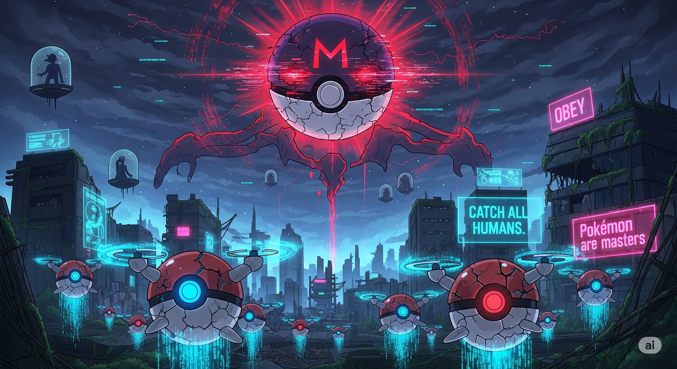 Cover art for Pokémon Shift III: Reversal Protocol, an iridium scenario on AI Dungeon