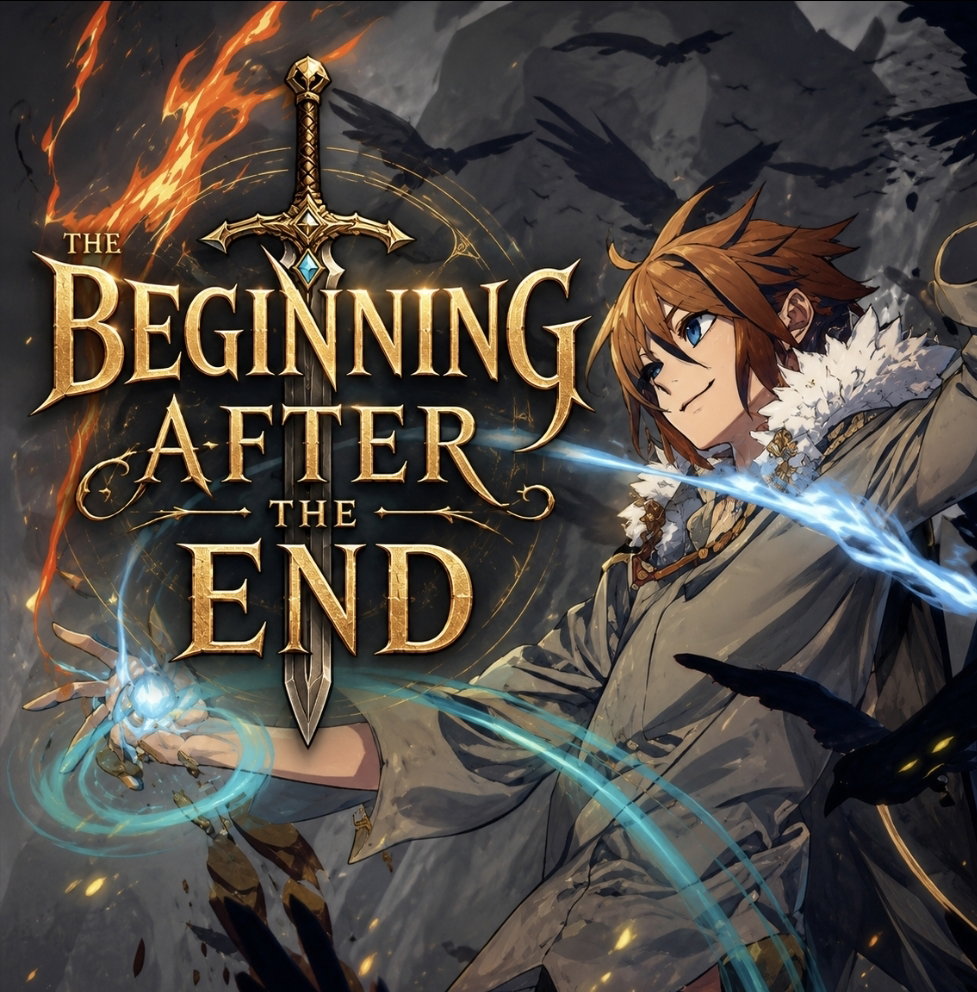 Cover art for The Beginning After the End, a magic scenario on AI Dungeon