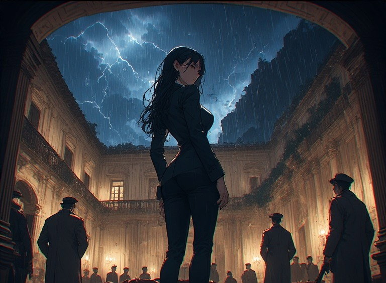 Cover art for Mafia Inheritance (Sicilian), an organized crime scenario on AI Dungeon