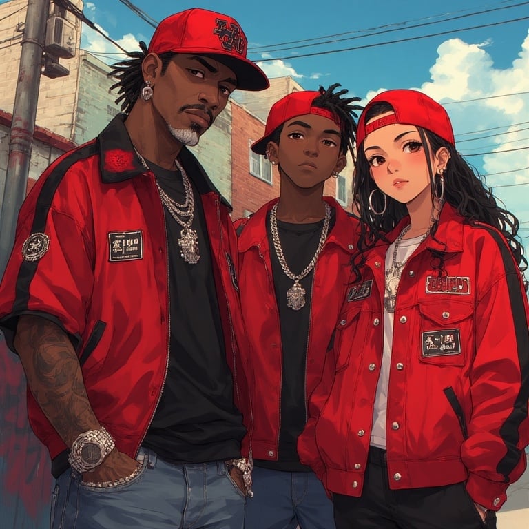 Cover art for Mafia Royalty (Bloods Gang), an auto cards scenario on AI Dungeon