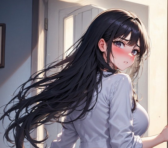 Cover art for You Got Turned Into a Girl, So She Left, a life scenario on AI Dungeon