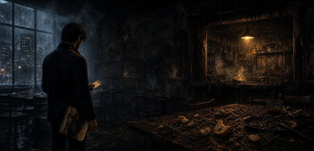 Cover art for The Last Recipe Sascha Left Behind, a loss scenario on AI Dungeon