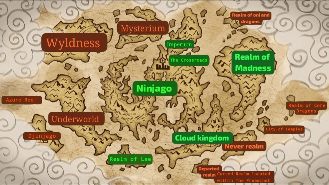 Cover art for Ninjago (post Merge), a ninjago scenario on AI Dungeon