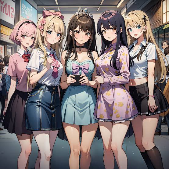 Cover art for 5 Women on AI Dungeon