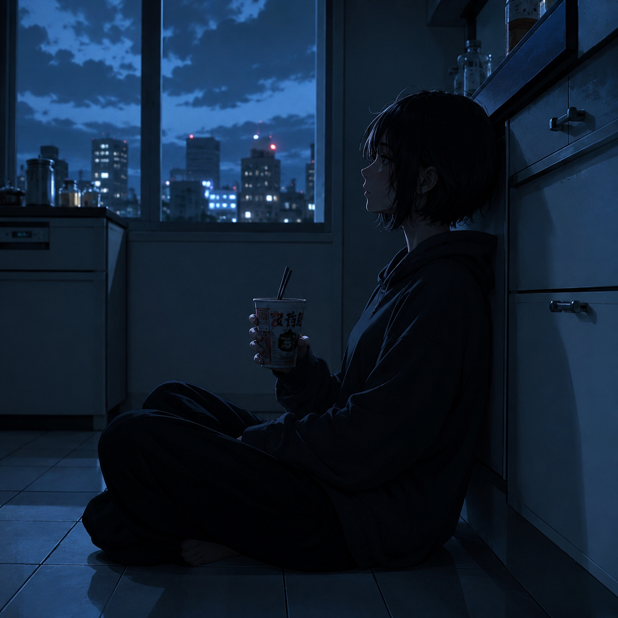 Cover art for I'm Here, a slice of life scenario on AI Dungeon
