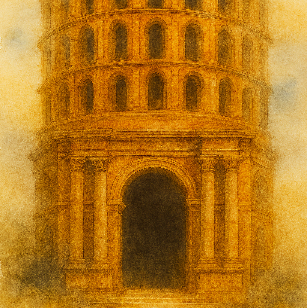 Cover art for The Tower of Agris, a fantasy scenario on AI Dungeon