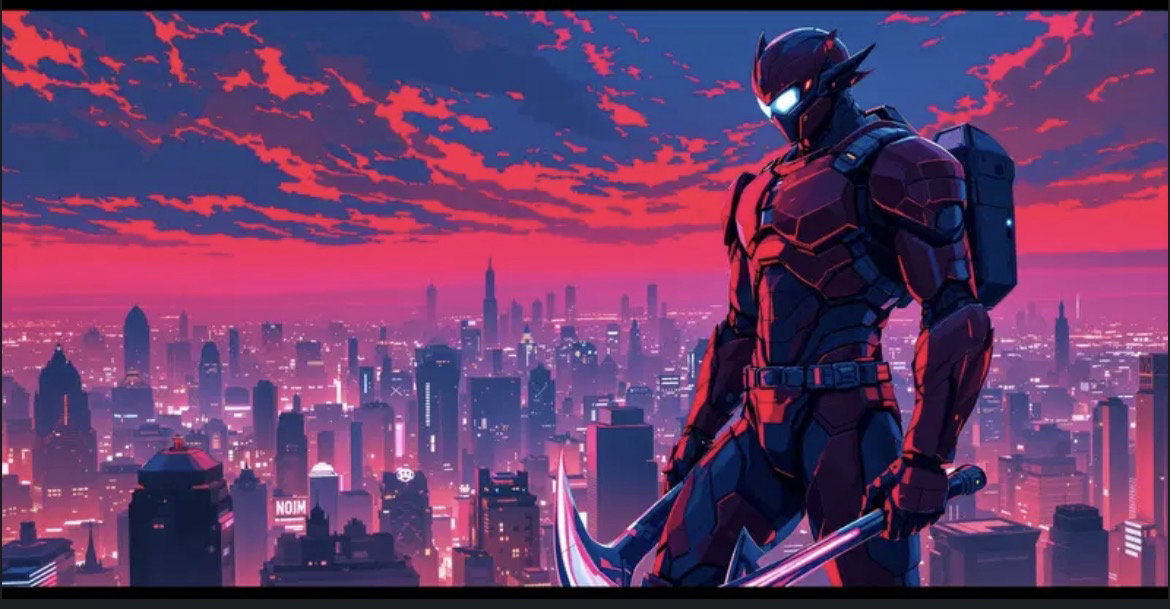 Cover art for Hyperborg Armored Axe, an action scenario on AI Dungeon