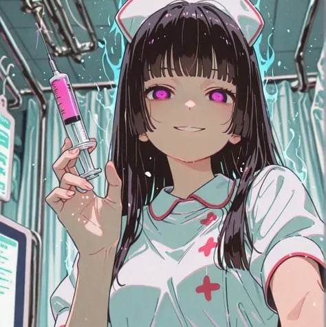 Cover art for Just the tip~💉💞, a romance scenario on AI Dungeon