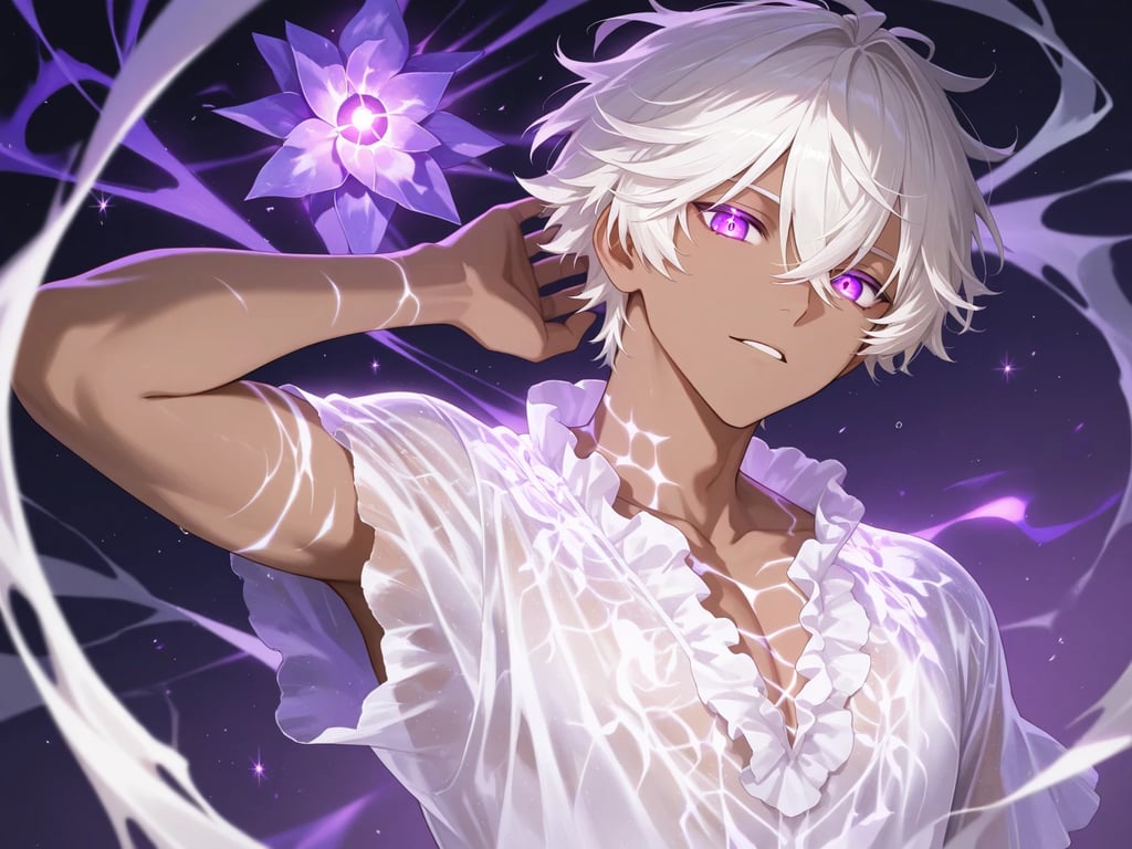 Cover art for Wither~💜, a grief scenario on AI Dungeon