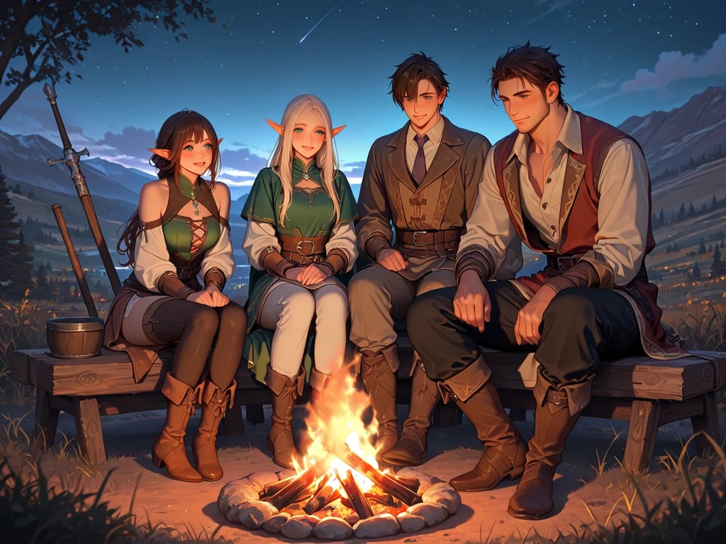 Cover art for First steps~💗, a fantasy scenario on AI Dungeon