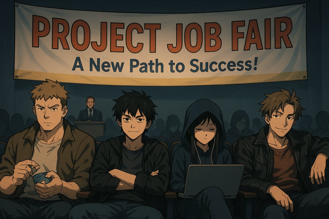 Cover art for Project Job fair on AI Dungeon