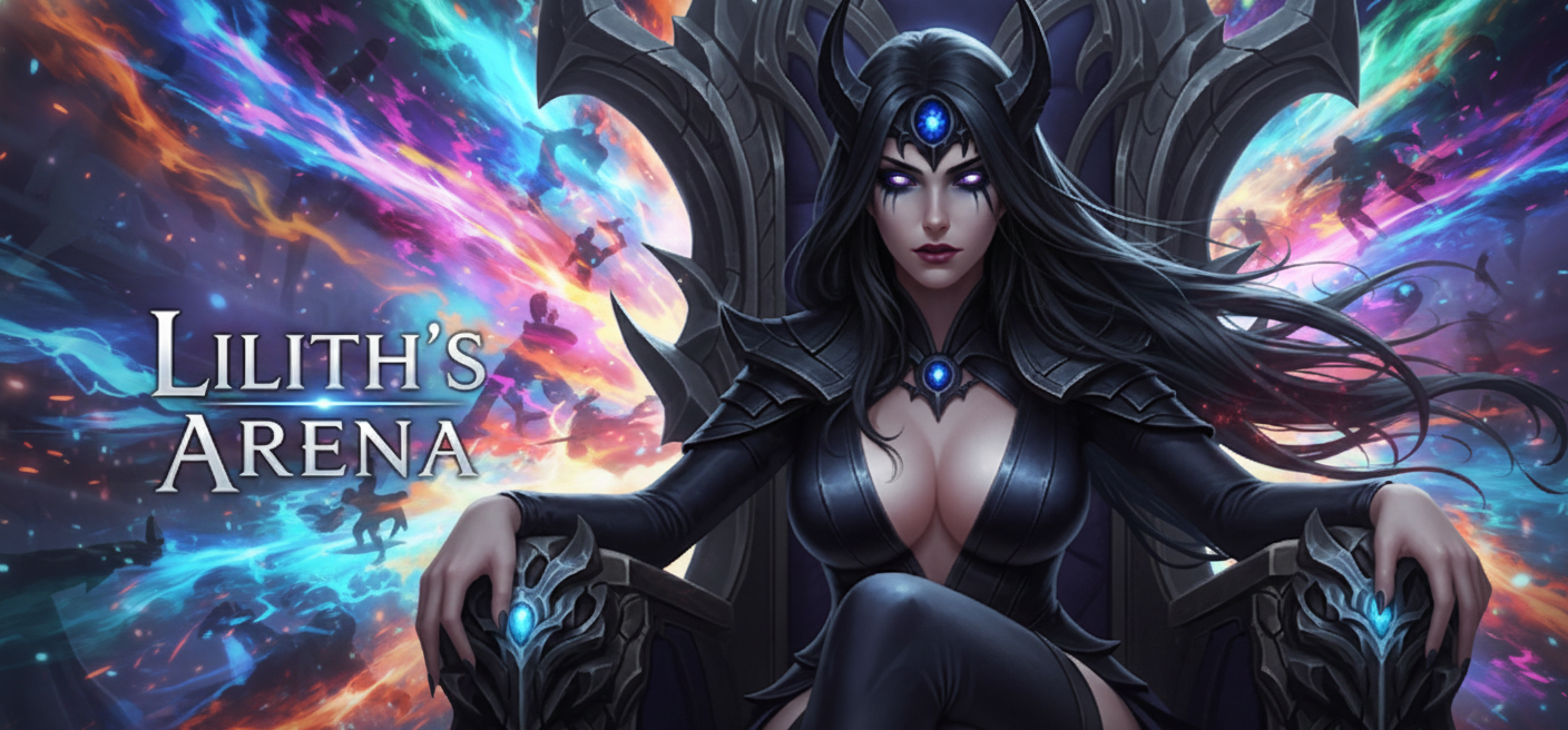 Cover art for Lilith's Arena, a death game scenario on AI Dungeon