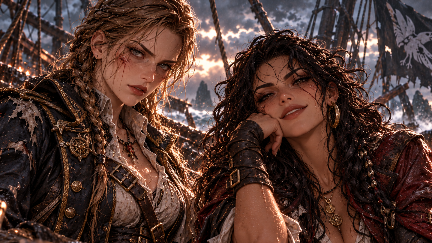 Cover art for Same Boat, a romance scenario on AI Dungeon