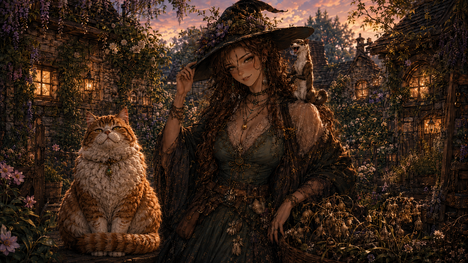 Cover art for Pale Bloom, a fantasy scenario on AI Dungeon