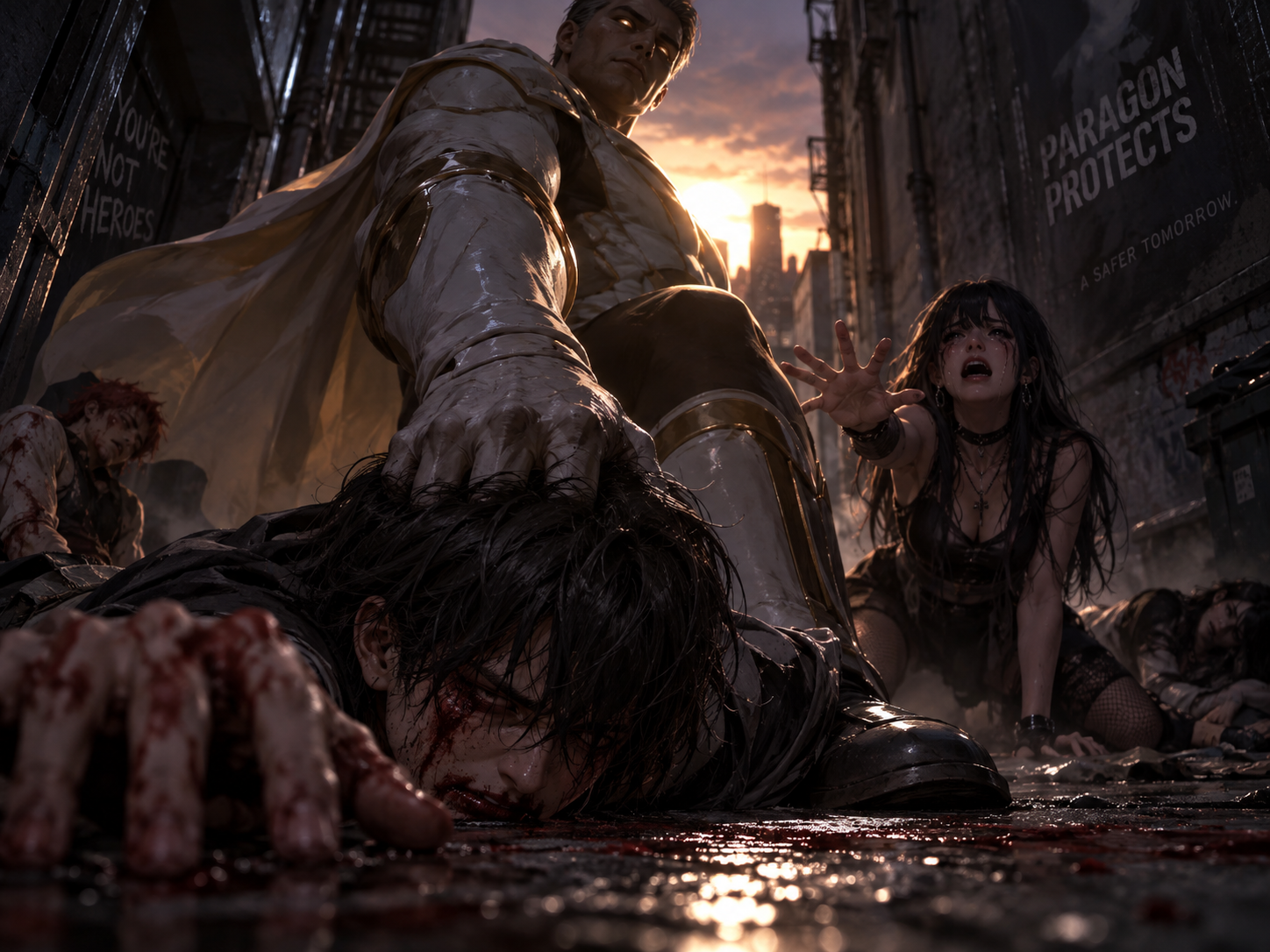 Cover art for Girlfriend's HUGE Secret, a modern fantasy scenario on AI Dungeon