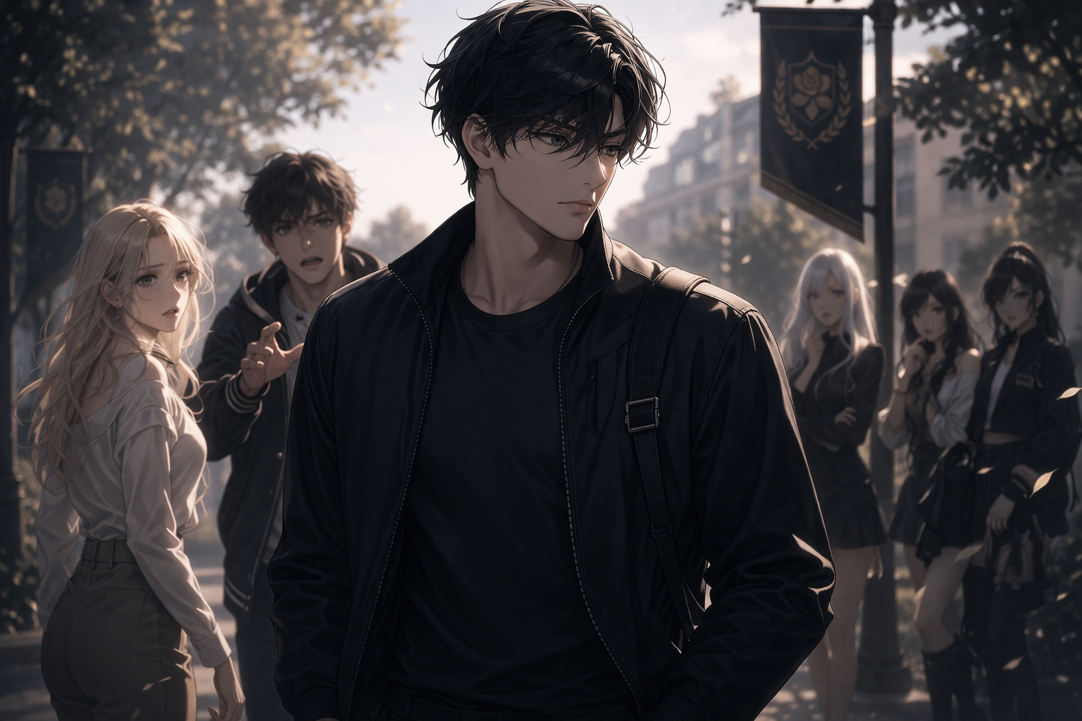 Cover art for Silent Crown, a cheating scenario on AI Dungeon