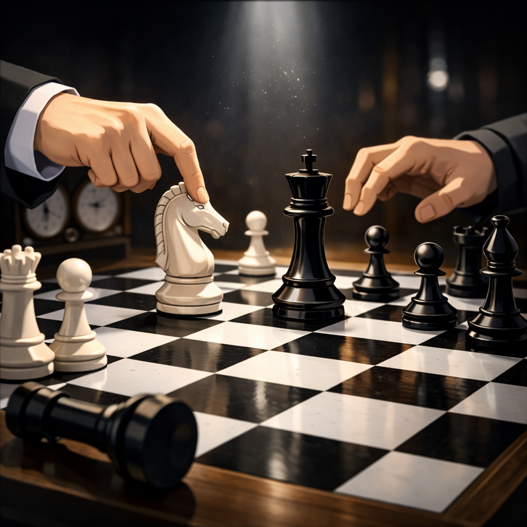 Cover art for One Step Ahead, a player choice scenario on AI Dungeon