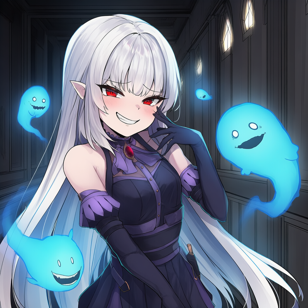 Cover art for The Haunting Of The Laughing Phantom, an inner self scenario on AI Dungeon