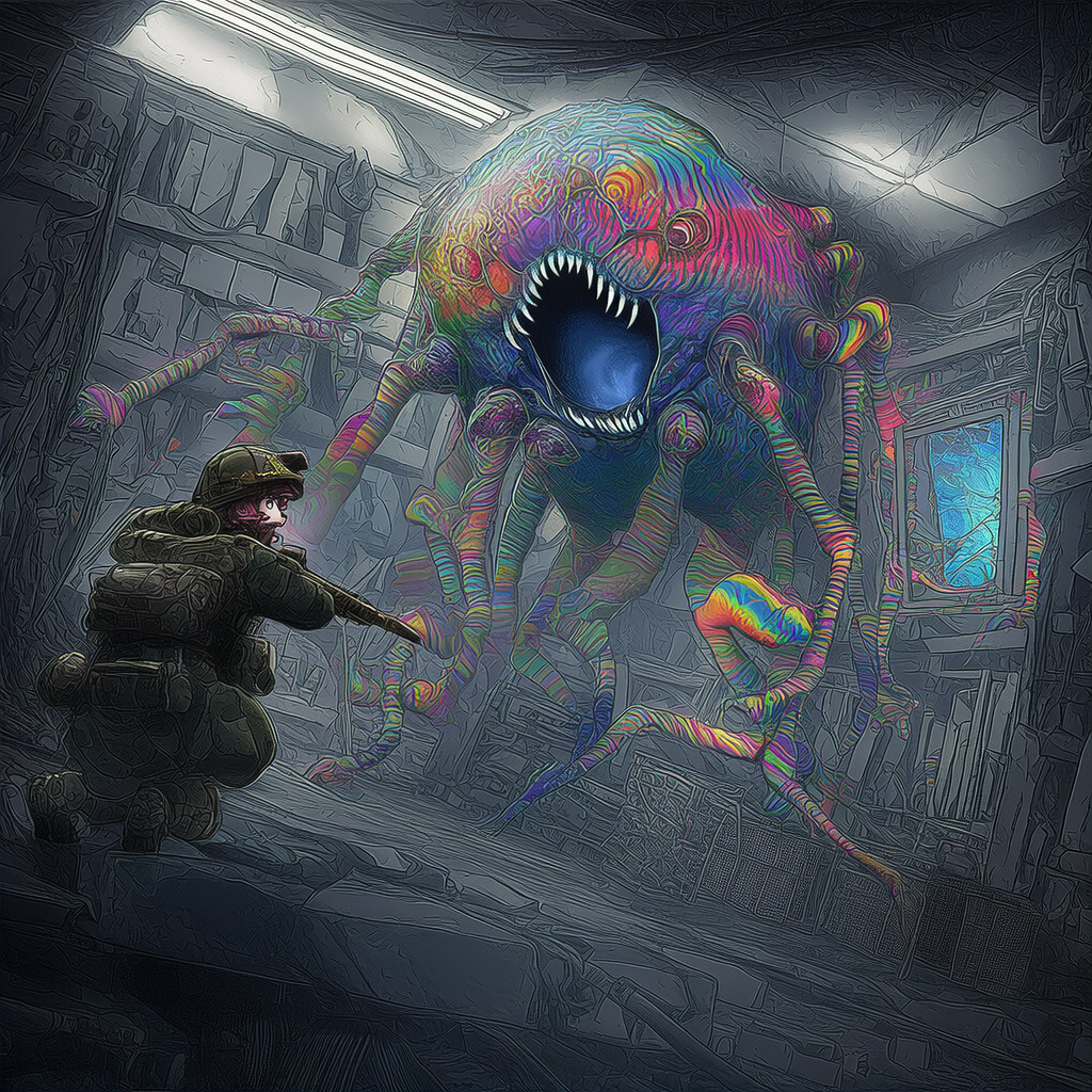 Cover art for The Muse, an autocards scenario on AI Dungeon