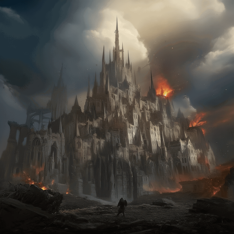 Cover art for Ashen Veins, an autocards scenario on AI Dungeon