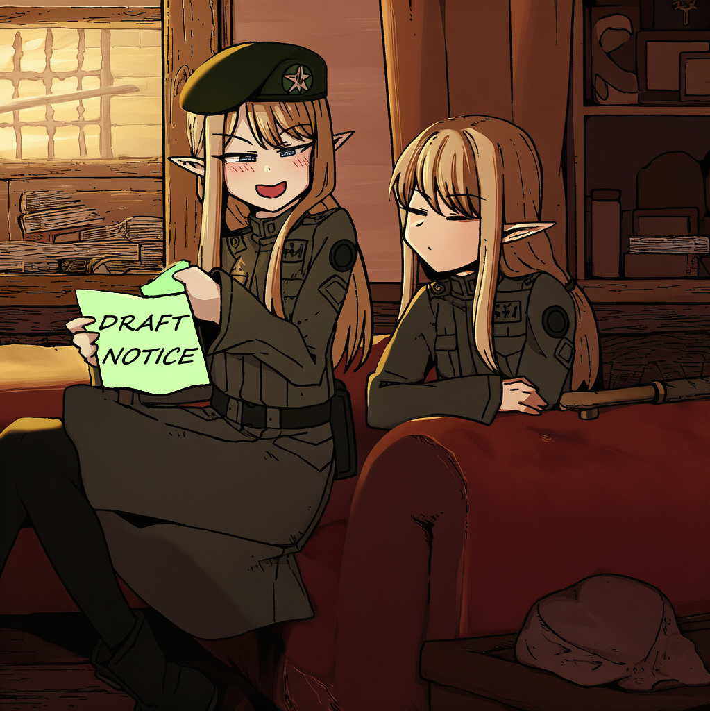 Cover art for Domestic Front - Draft Colors, an inner self scenario on AI Dungeon