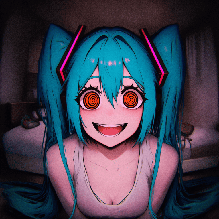 Cover art for Meeting Miku, an autocards scenario on AI Dungeon