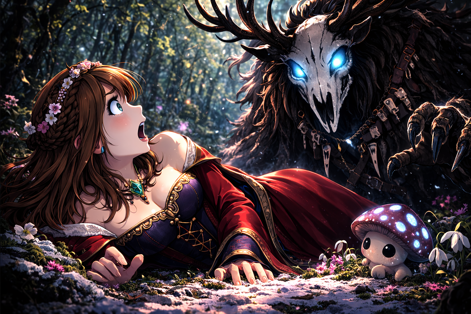 Cover art for Dying Mythos - Winter Iron, a fantasy scenario on AI Dungeon