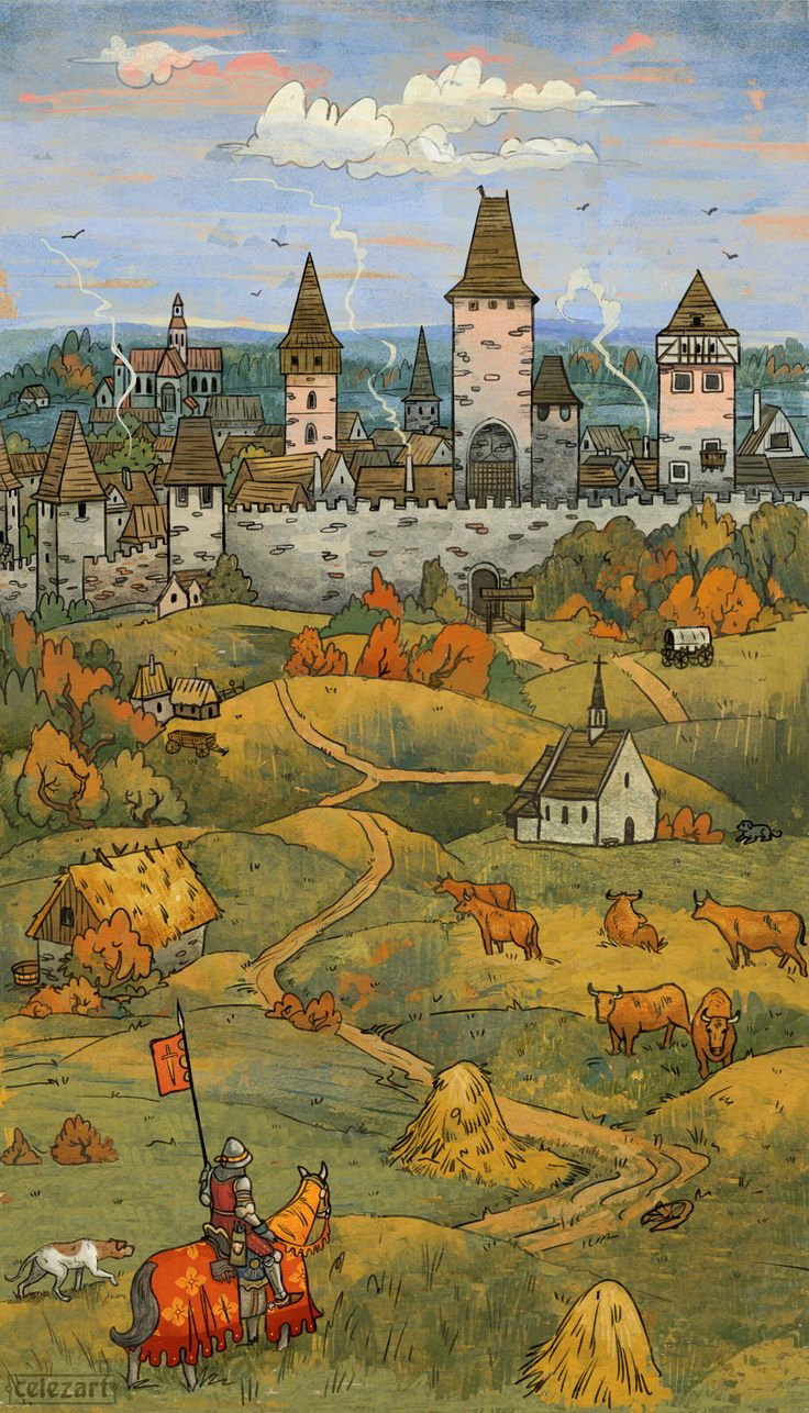 Cover art for The Dust: Medieval Life, a magic scenario on AI Dungeon
