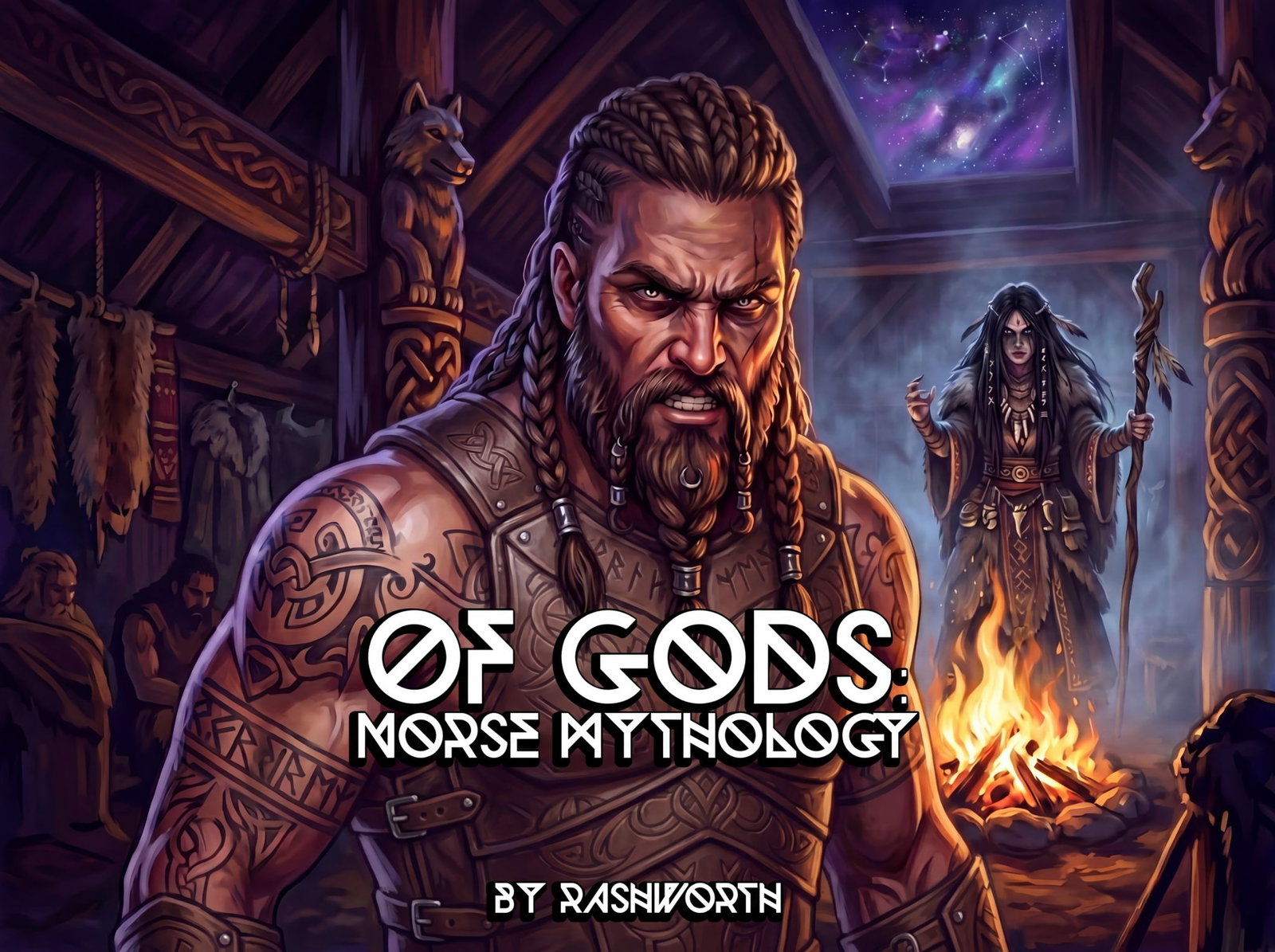 Cover art for OF GODS: Nordic Mythology, a mythology world on Voyage