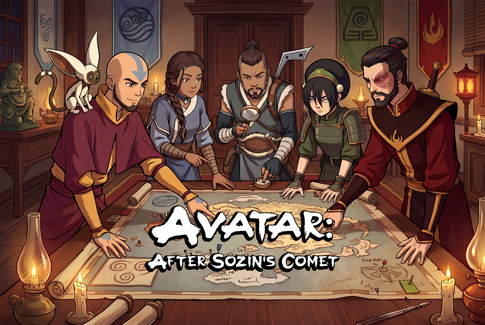 Cover art for Avatar: After Sozin's Comet, an avatar world on Voyage