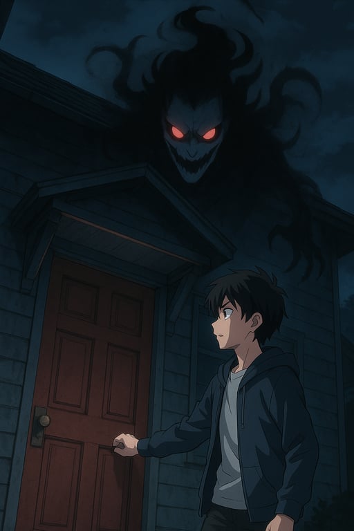 Cover art for The eternal orphan, a thriller scenario on AI Dungeon
